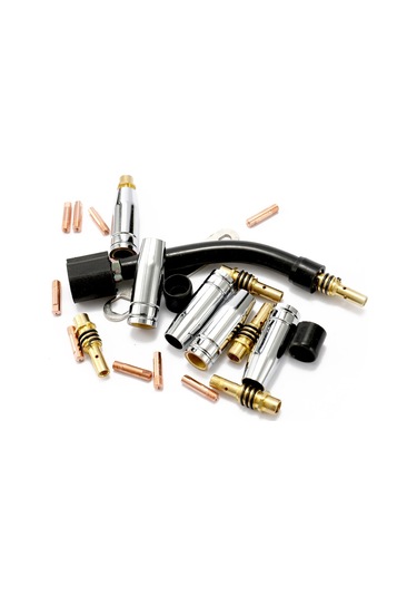 Hallow 24 Adet Takım 15ak Torch Sarf Malzeme Elektrot Koruma 1.0 MM