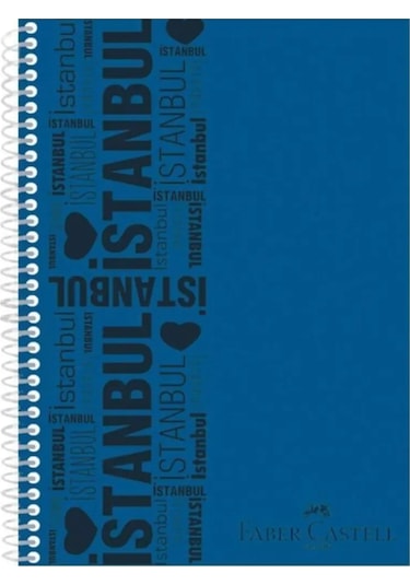 Faber Castell Urban A4 100yp Asortili Spiralli Not Defteri Düz / Diğer