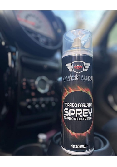 Quickwax Torpido Parlatıcı Sprey Torpido Koruyucu Köpük 500 Ml