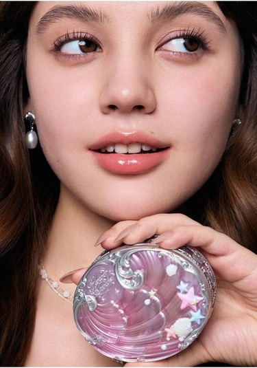 Flower Knows Jewel Baked Powder 02 Dreamy Pink,lüks Mat Bitiriş Pudra