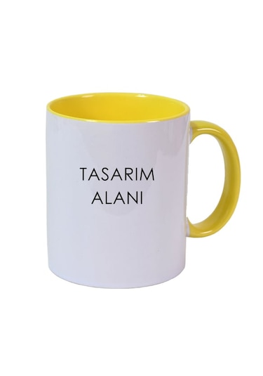 Sarı Saplı Ve İçli İstediğiniz Gibi Tasarlayabileceğiniz Kupa Bar