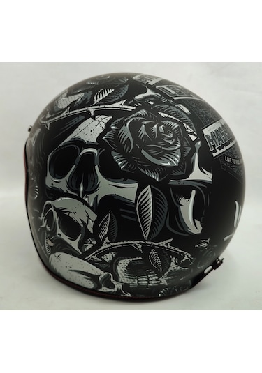 Mt Le Mans 2 Sv Breakout B2 Açık Motosiklet Kaskı Mat Siyah