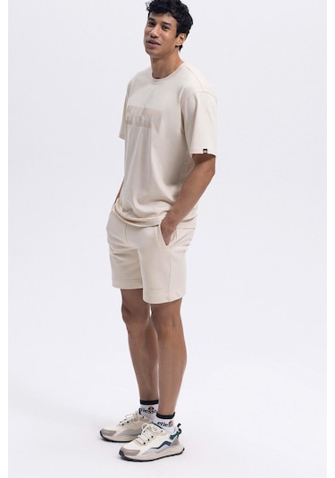 Ellesse Erkek Şort Ekru