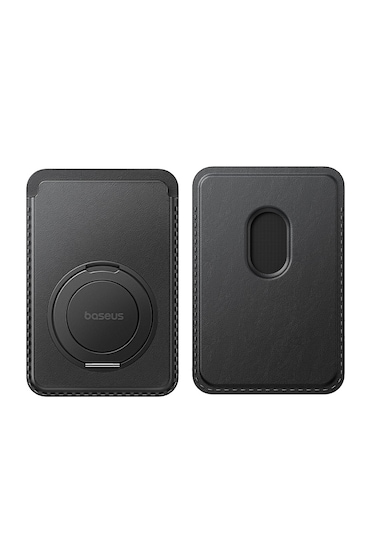 Baseus Magpro 3 Manyetik Standlı Cüzdan, Siyah Cüzdan