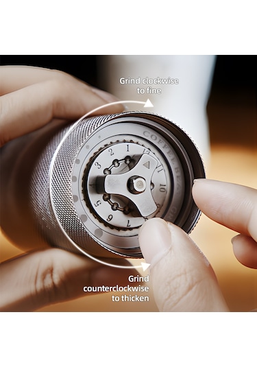 Manuel Kahve Çekirdeği Öğütücü 12 Kalınlık Ayarı Cnc Kahve Diğer