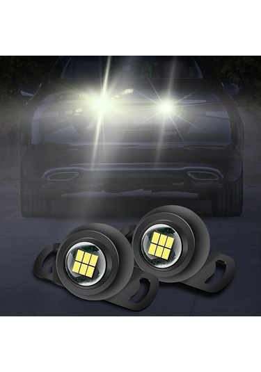 Sones Led Ultra -parlak Elektrikli Göz Geri Vites Lambası Harici Ampul, Stil: Uzun Parlak Siyah Kabuk