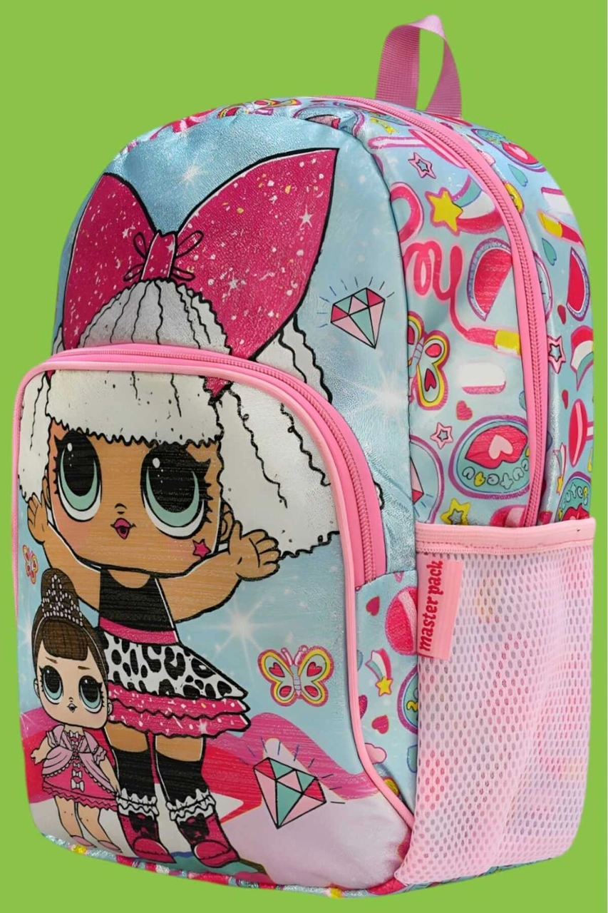 Tezzgelsin Kız Çocuk 0-8 Yaş Günlük Kullanım Su Geçirmez Çocuk Sırt Çantası Anaokulu Çantası Kreş Çantası MAvi