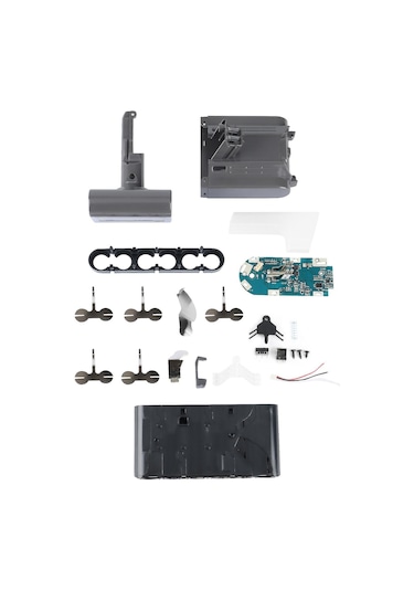 Xiyyadms Dyson V8 Şarj Edilebilir Pil Kapağı - Abs Malzeme, 18650 Pil Uyumlu