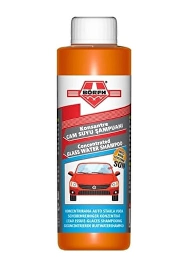BÖRFH Konsantre Oto Cam Temizleme Şampuanı 32 Ml.