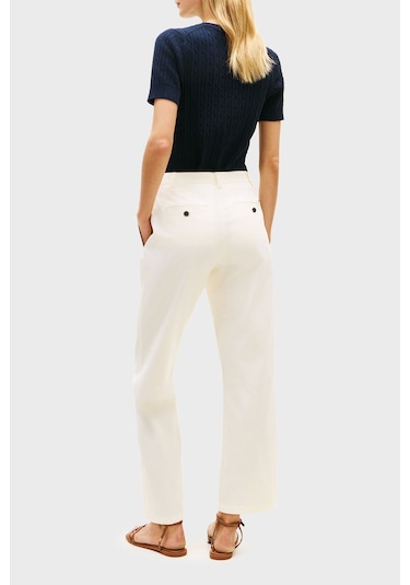 Tommy Hilfiger Bayan Pantolon Ww0ww49647 Aef Bej
