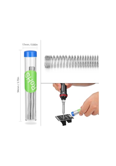 Jms Handskıt 90w Led Dijital Havya Seti Ayarlanabilir Sıcaklık Elektrikli Havya 4 Tel