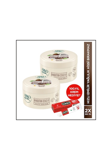 Arko Nem Besleyici Bakım Kremi Hindistan Cevizi 2 x 250 ML