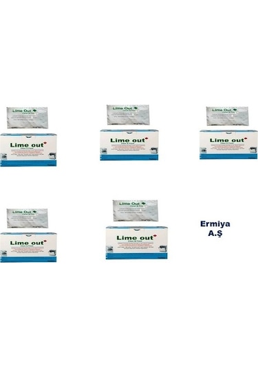 10 Ad Lime Out Çamaşır Bulaşık Makinesi Kireç Yağ Koku Temizleyic