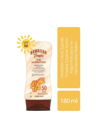 Hawaiian Tropic Güneş Koruyucu Losyon Spf 50+ 180 ML