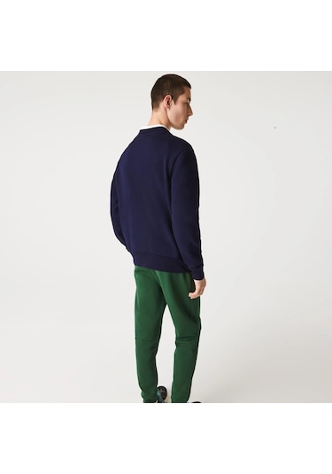 Lacoste Erkek Sweatshırt Sh9608-00-166 Sh9608-00-166 Lacivert Lacivert