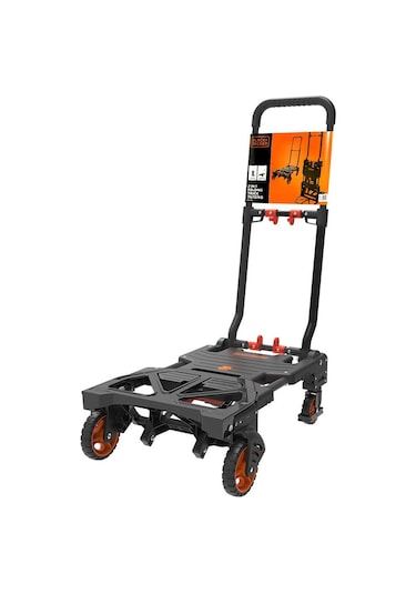 Black+Decker Bh206 70/137Kg Çok Fonksiyonlu Katlanır El Arabası