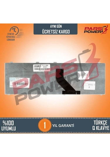 Fujitsu Uyumlu Siemens Ah512. Ah530. Ah531. Gfo Notebook Klavye Siyah