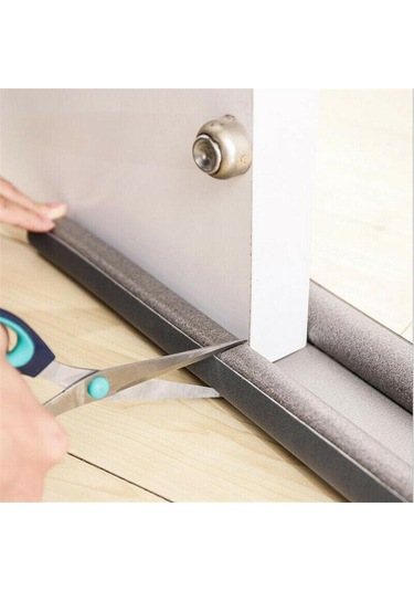 Homyl Esnek Kapı Sızdırmazlık Şeridi Taslak Gri