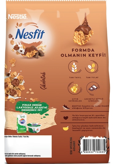 Nestle Nesfit Çikolatalı Kahvaltılık Gevrek 400 G