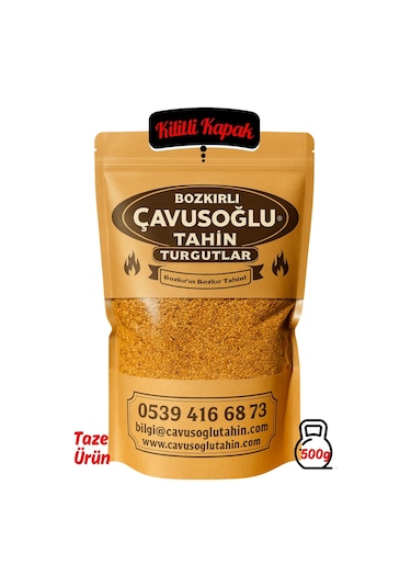 Bozkırlı Çavuşoğlu Odun Ateşinde Kavrulmuş Susam 500 G