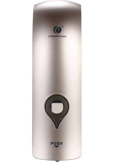 Novahub 300ml Duvar Montaj Sabunluk - Şık Beyaz/gri/altın Şampanya, Pratik Tasarım Şampanya Altın