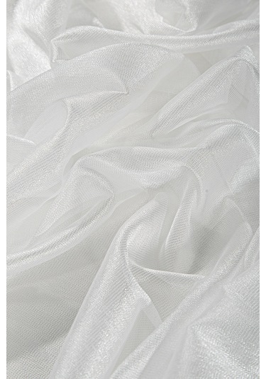 Luna Tül Perde Kırık Beyaz 140x250 Kırık Beyaz