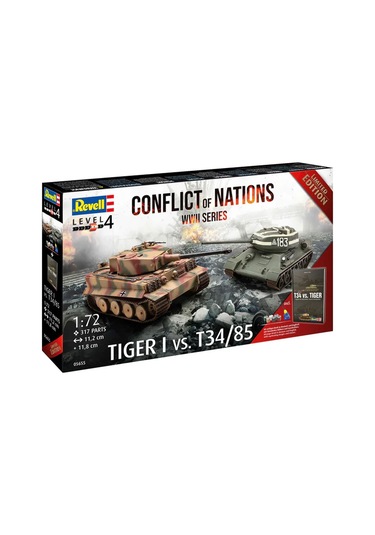 Revell Gift Set Askeri Gift Set Conflict Of Nations Wwıı Series 5655