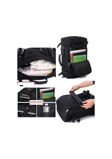 Kaka 2050 40l Seyahat Ve Spor Çantası - Siyah Siyah