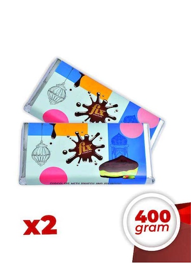 Fix Chocolate Fıstıklı Kadayıflı Gerçek Dubai Çikolatası 2 x 200 G