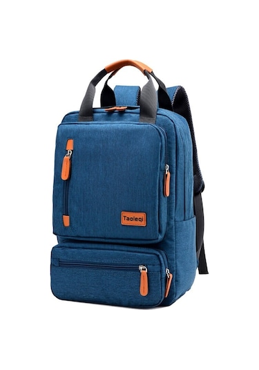 Taoleqi T608 Laptop Notebook Sırt Çantası Lacivert