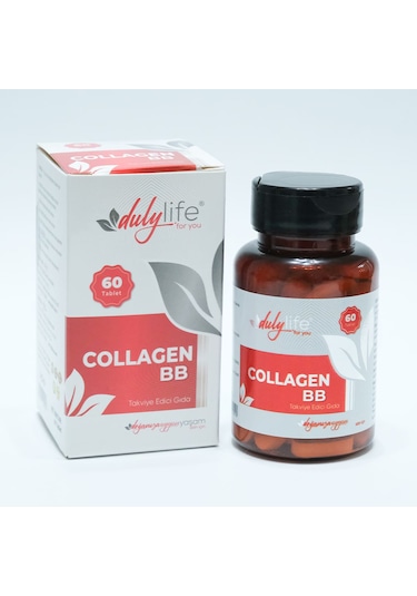 Dulylife Collagen BB Takviye Edici Gıda 60 Tablet