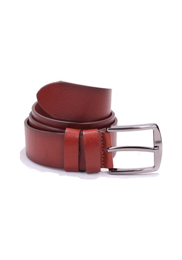 Dagoster DMK26-467DG Taba 4 CM Hakiki Deri Erkek Kemer Taba