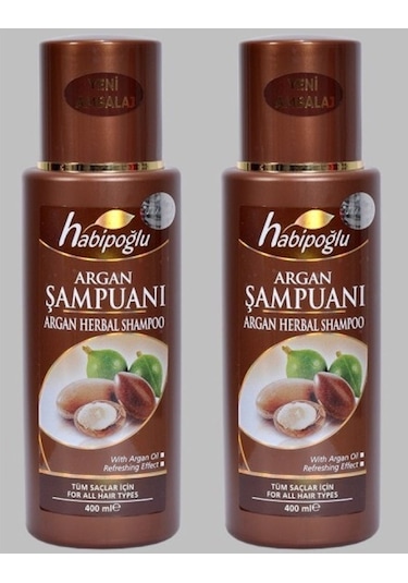 Habipoğlu Argan Özlü Şampuan 2 x 400 ML