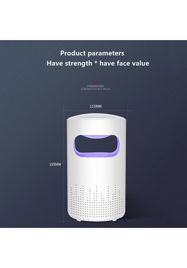 Shineyee Ev İçin Usb Led Işık Kaynağıli Fiziksel Muameleli Sızma Engelli Halka Kapanmalı 100 M² Tutma Alanlı Sessiz Mosquito Ve Sinek Öldürücü Lamba