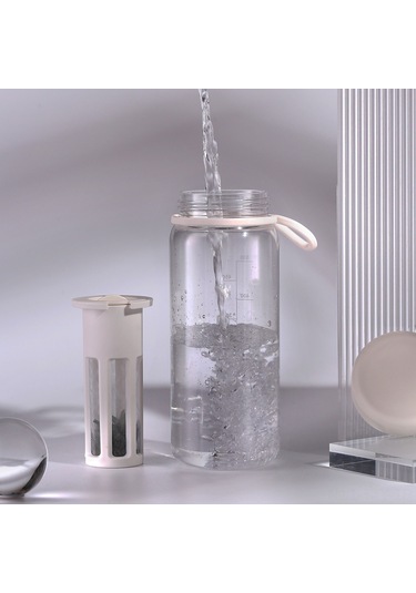 Dianziye Yeşil 450ml Taşınabilir Soğuk Kahve Fincanı - Sızıntısız Kapağıyla Ev, Ofis Ve Seyahat İçin Pratik Cam