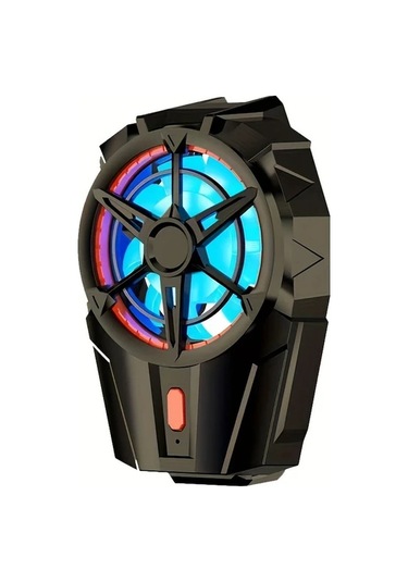 Siyah Kablosuz Cep Telefonu Soğutma Fanı