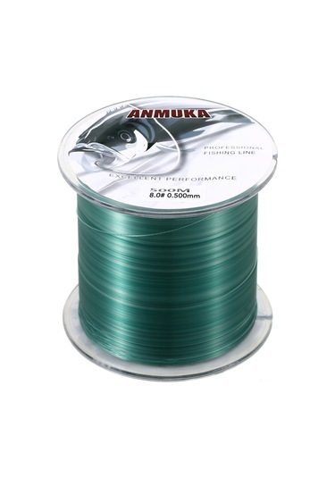 Reedark 500m Yeşil 8.0 Nilon Balıkçı İpi - Dayanıklı, Çarpma Ve Sürtünmeye Dayanıklı, İyi Düğüm Gücü