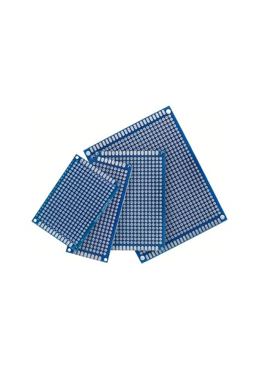 Sunshine011 20 Adet Çift Taraflı Pcb Kartı 2x8 3x7 4x6 1.97x2.76inch Dıy Lehimleme Projeleri