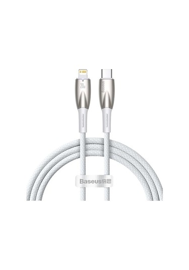 Flybuy Glimmer Serisi 20w 100 Cm Type-c To Lightning Şarj Kablosu Beyaz