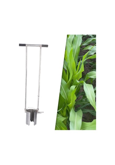 Suntek Uzun Saplı Ampul Dikim Aleti Çim Toprak Delik-çapı-120mm
