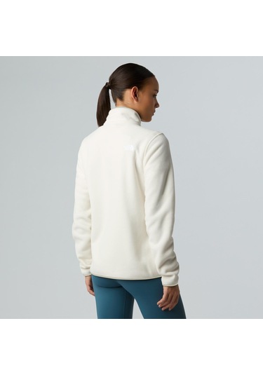 The North Face Kadın Glacıer Fleece 1/4 Zıpceket Nf0a8d2jqlı1 Beyaz
