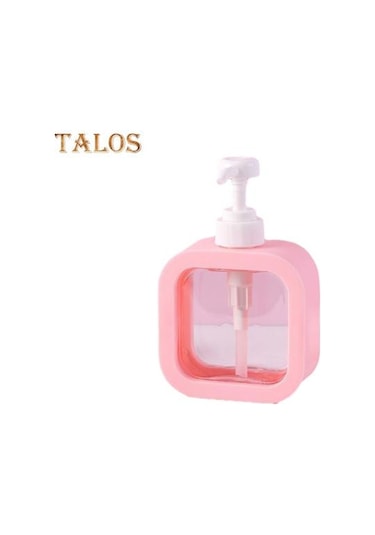 Pembe 300ml/500ml Sabunluk Sızdırmaz Şeffaf Büyük Kapasiteli Seyahat Dağıtıcı Şişe 300 Ml