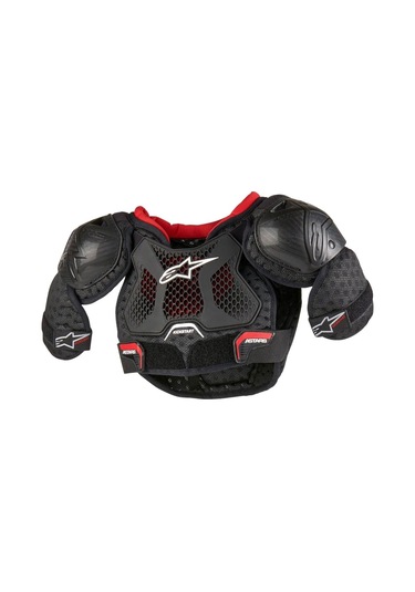 Alpinestars Bionic Action Kickstart Çocuk Üst Koruma Siyah Kırmızı