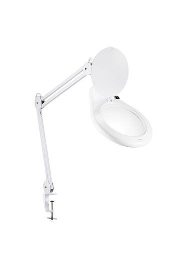 Bresser Masa Kelepçeli Led Büyüteç 2x Büyütme 175 MM