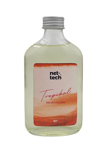 Nettech Tropikal 200 Ml Kolonya - Şeffaf