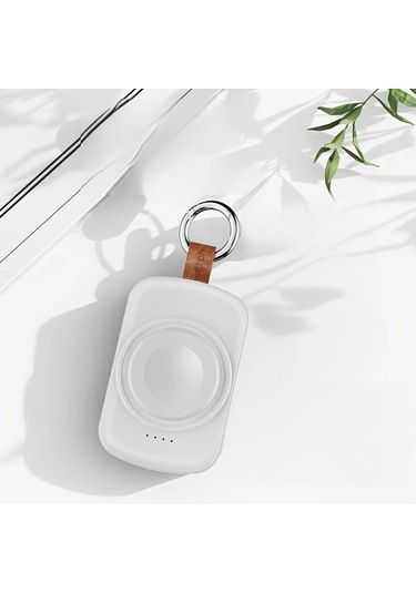 Xuweiwei Siyah X27 Akıllı Saat Şarj Tabanı Hızlı Şarj Manyetik Kablosuz Taşınabilir