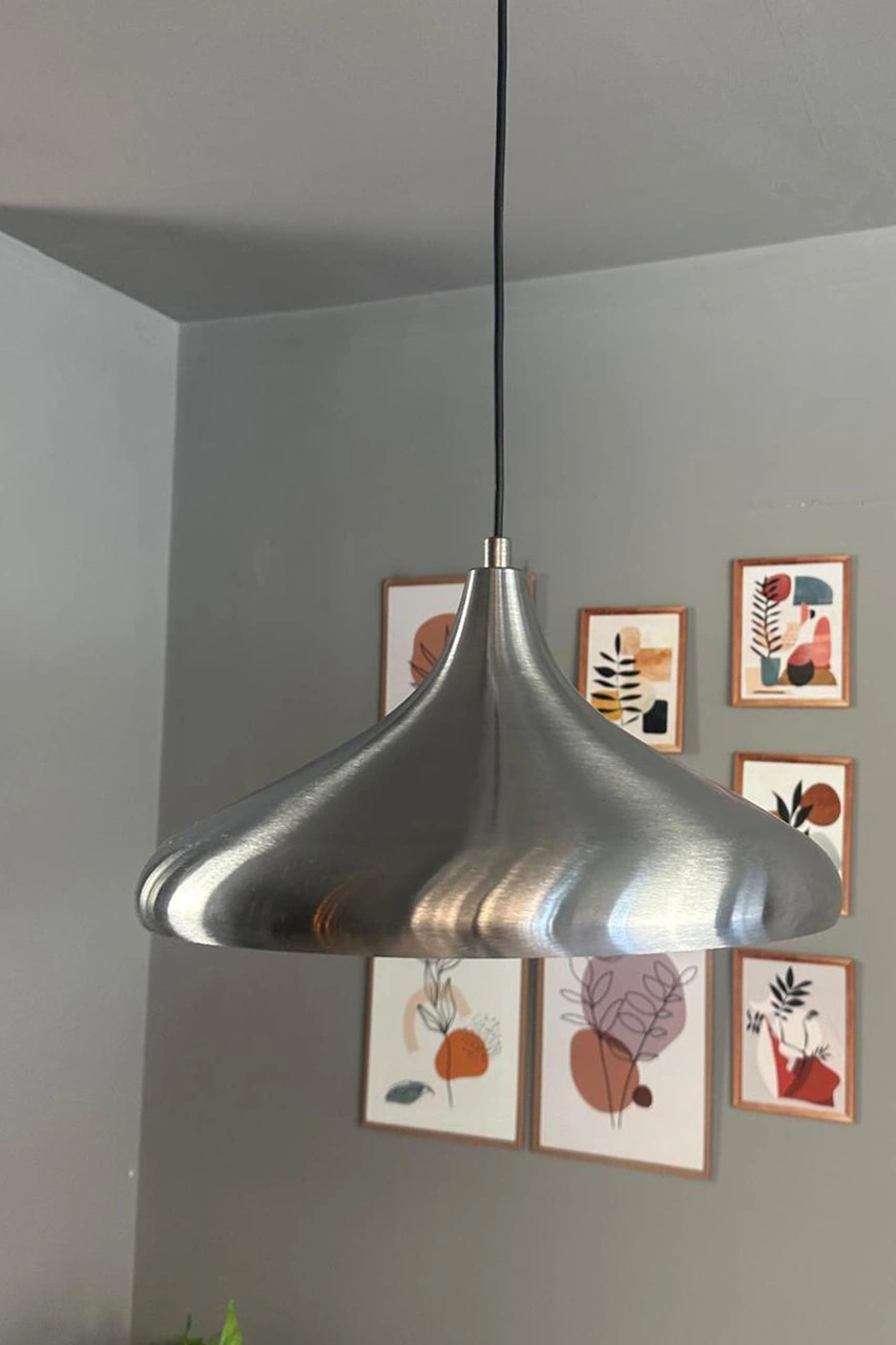 Champion Metal Renk Tekli Avize Sarkıt Salon Mutfak Butik Lamba Aydınlatma Avizeler Metal