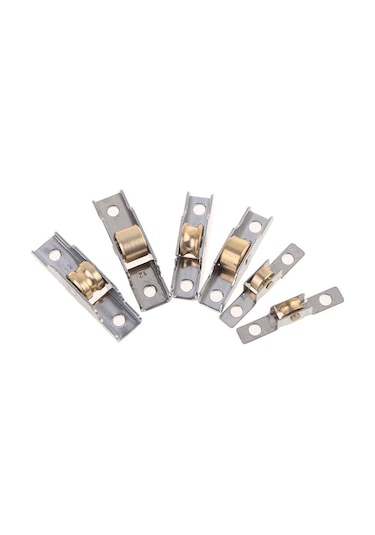 1 Adet Paslanmaz Çelik Pencere Kasnağı Sürgülü Kapı Makarası Koşucu Tekerlek Parça Kasnağı 4