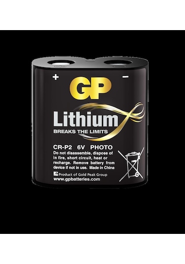 Gp Crp2 6V Lityum Fotoğraf Makinesi Pili