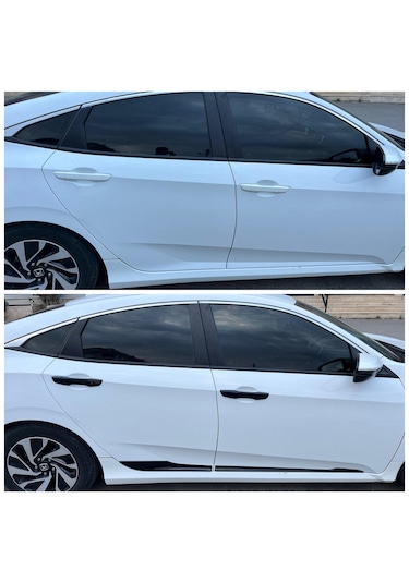 Honda Civic Fc5 Fk7 Piano Black Kapı Kolu Kaplama Elegance